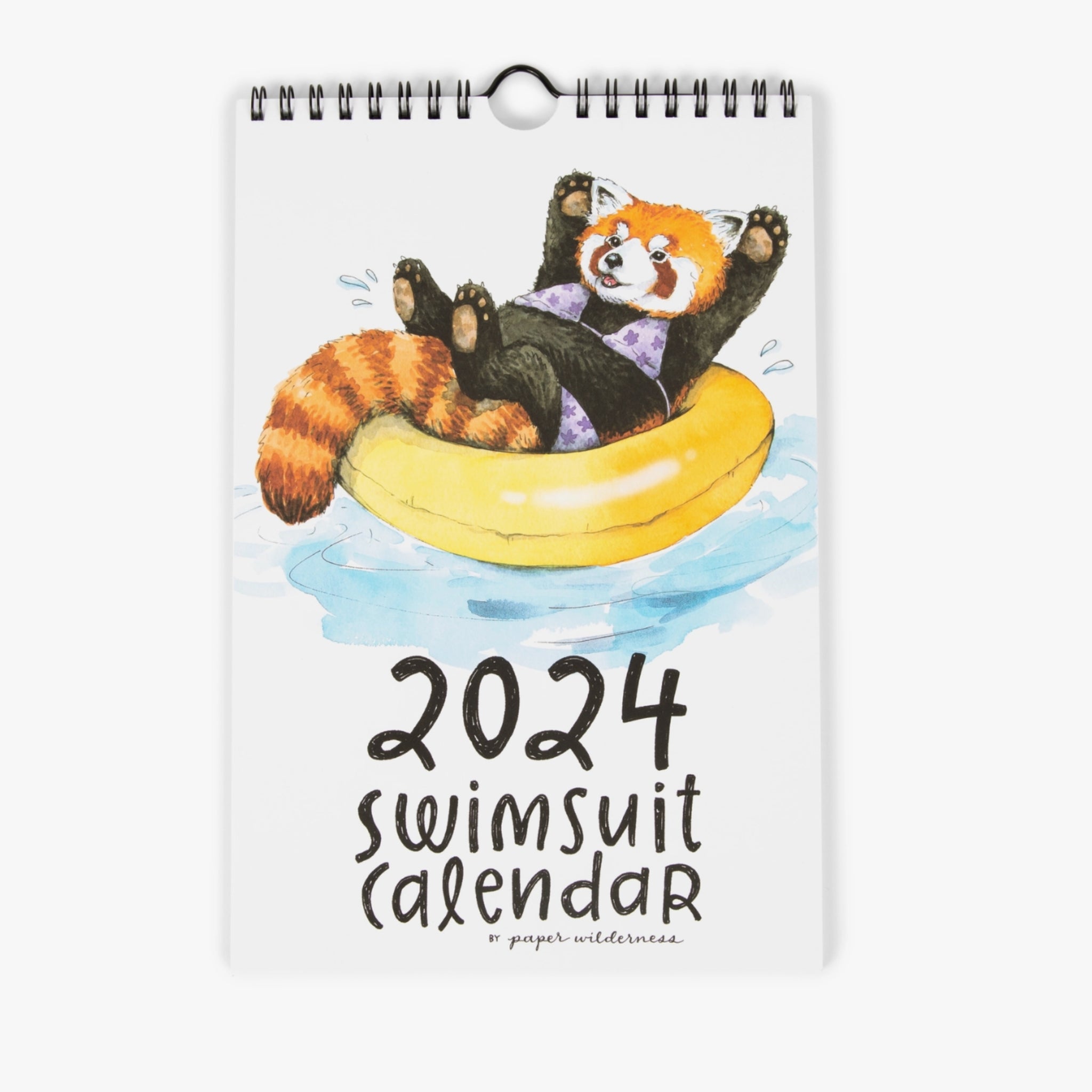 Paper Wilderness 2024 Swimsuit Calendar Alpacas and Friends, Descanso
