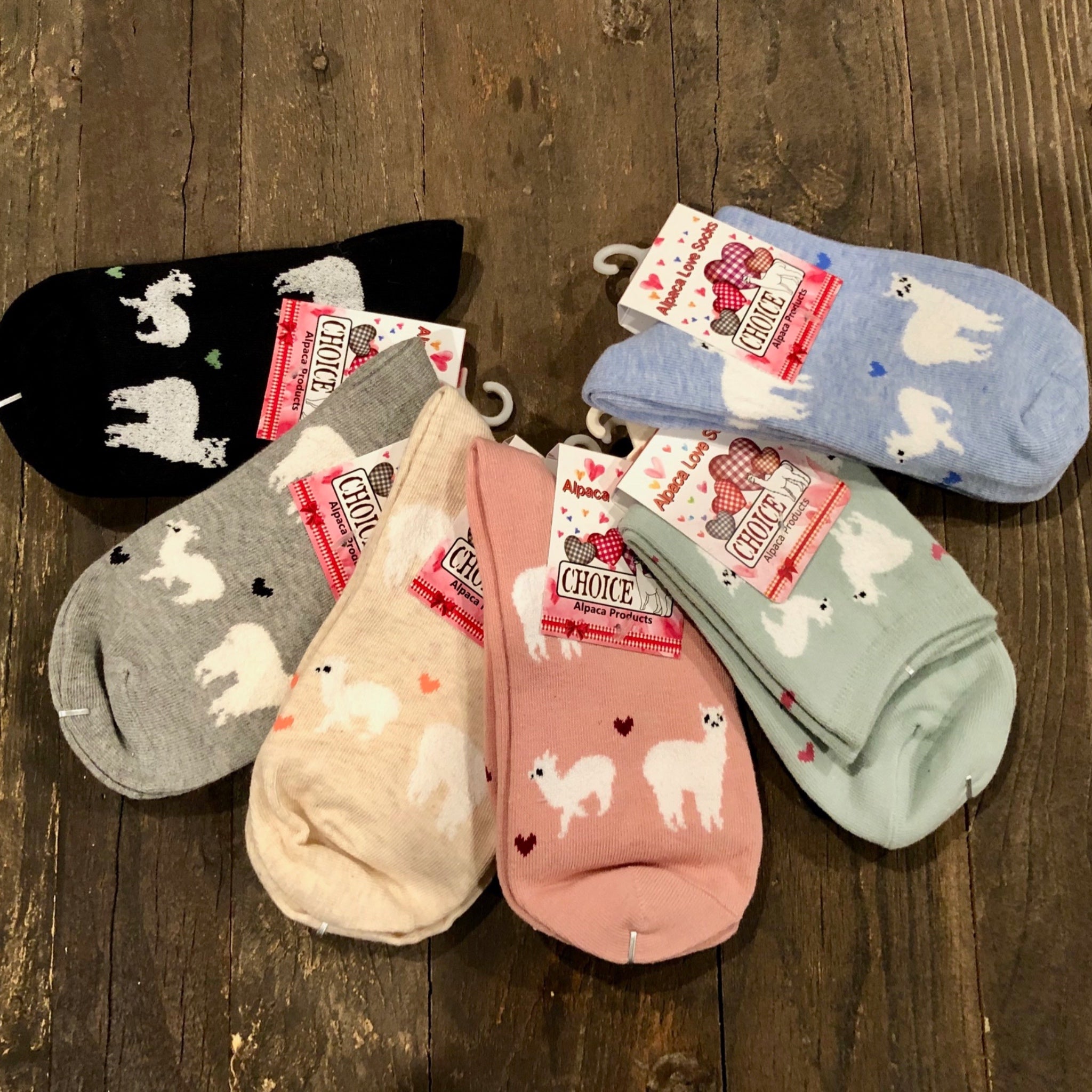 Alpaca kids socks