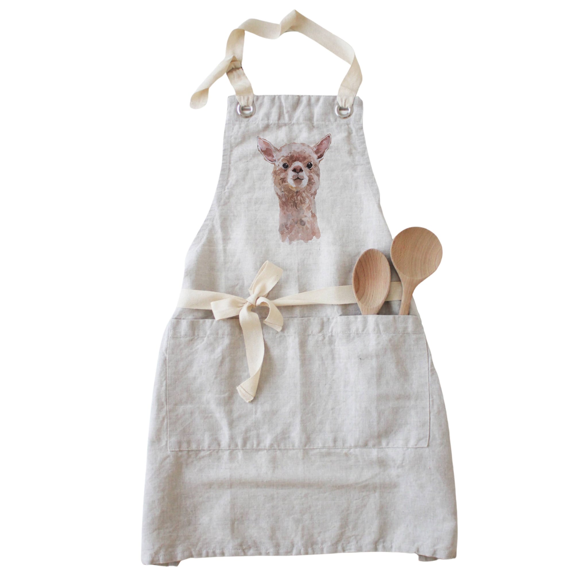 Porter Lane Linen Alpaca Apron